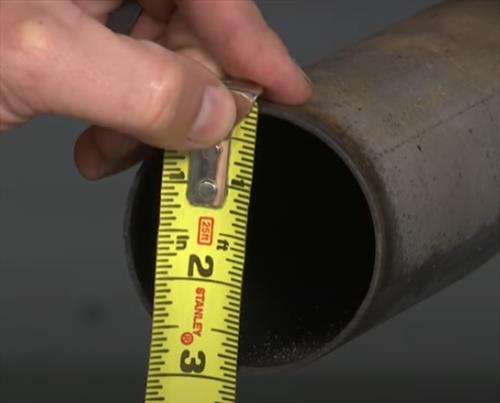 get=the exact diameter of the exhaust pipe